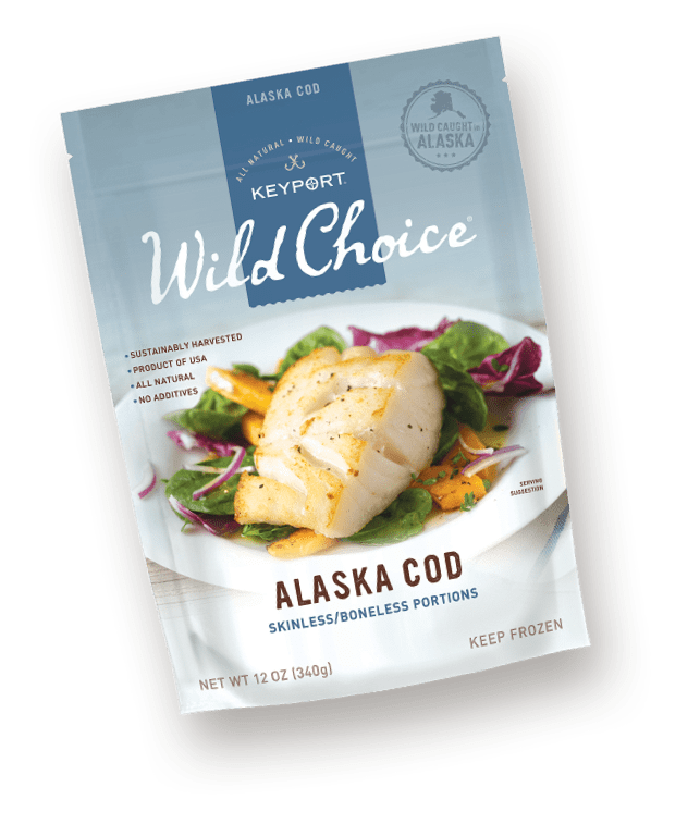 Alaska Cod Skinless Boneless Portions